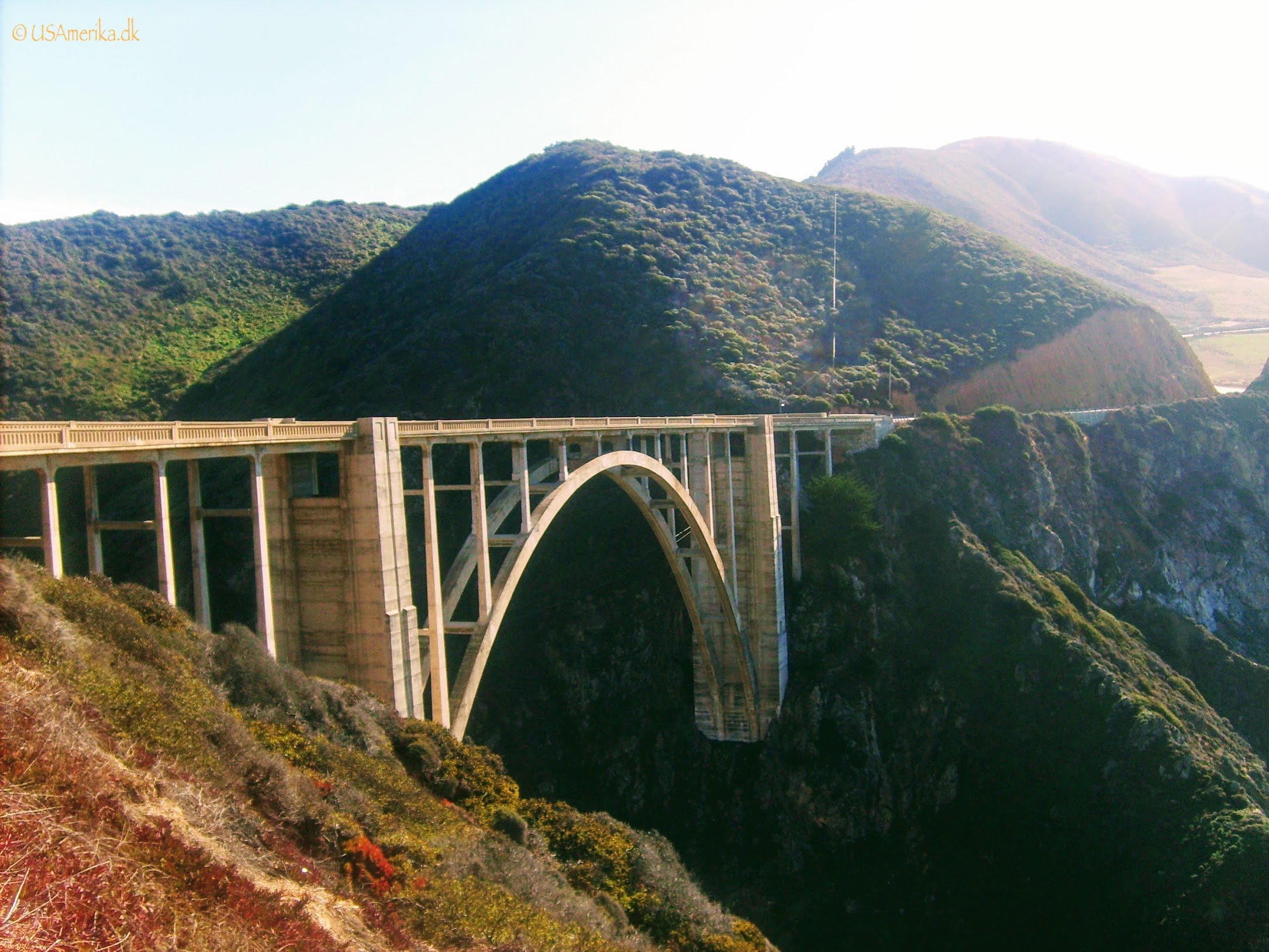Pacific Coast Highway, Bridge, Californien